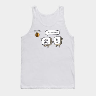 Save the bees jpg Tank Top